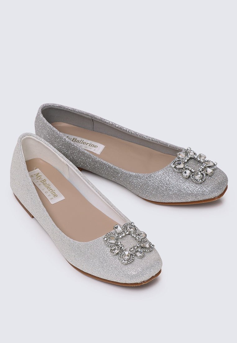 Maribel Comfy Ballerina In IvoryBallerina - myballerine