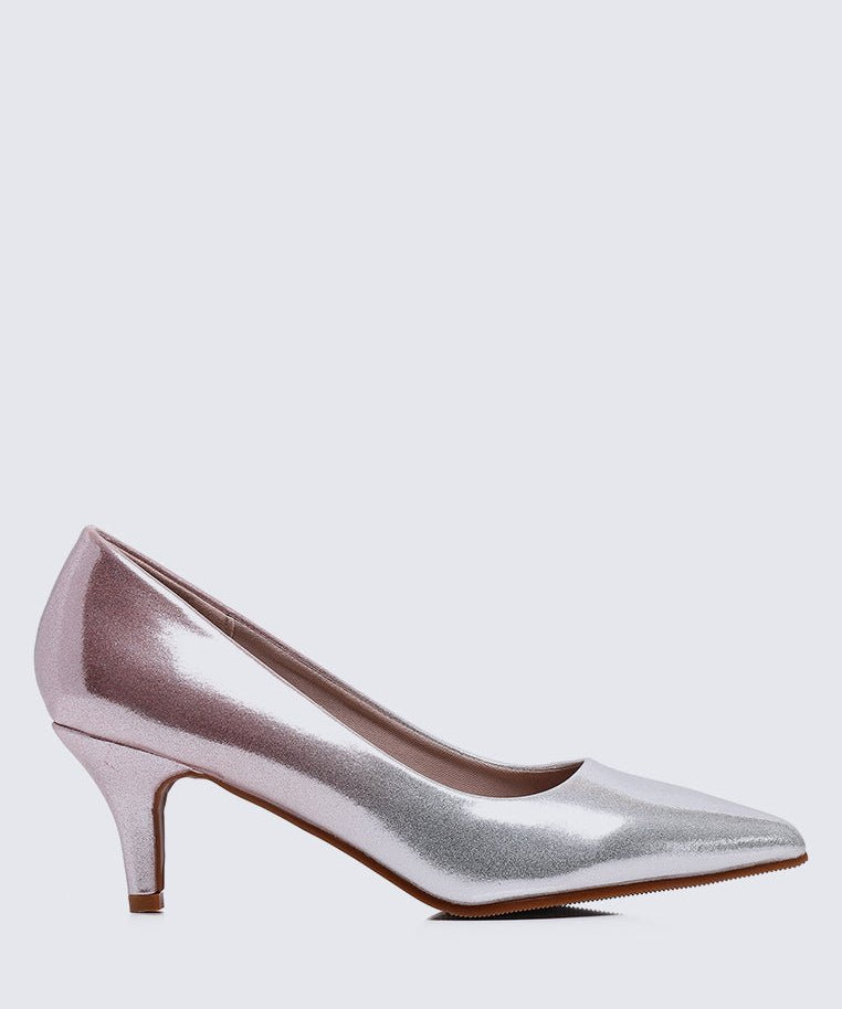Maureen Comfy Pumps In PinkShoes - myballerine