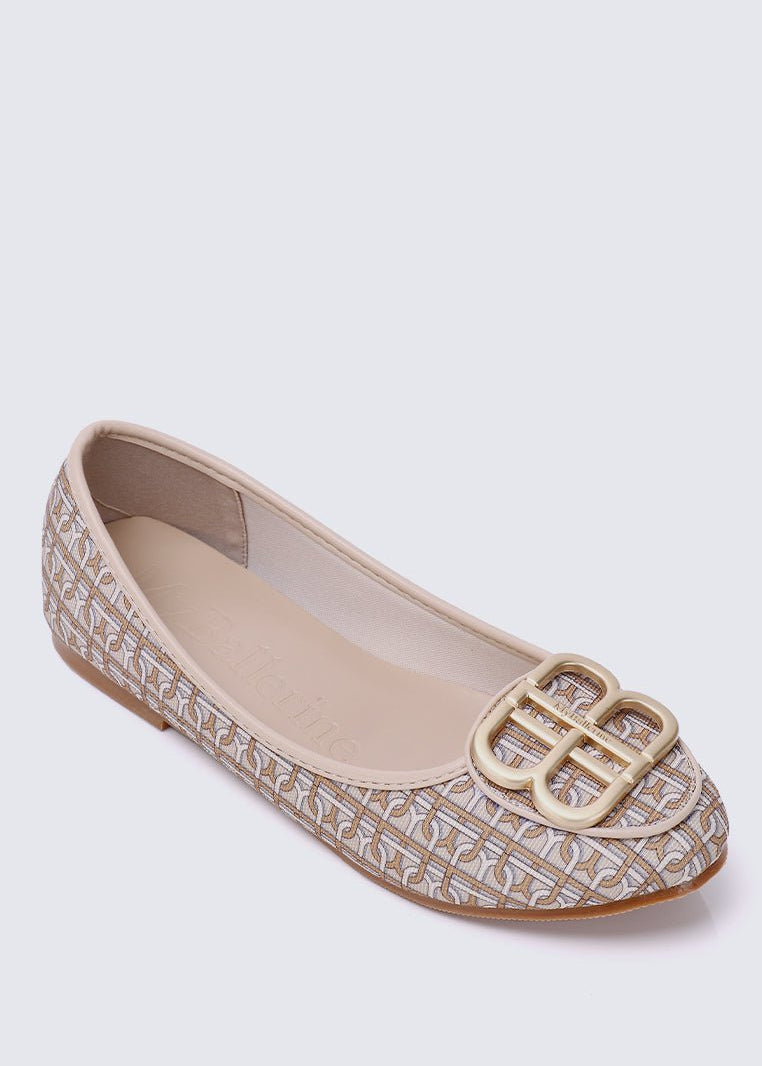 Melanie Comfy Ballerina In AlmondShoes - myballerine