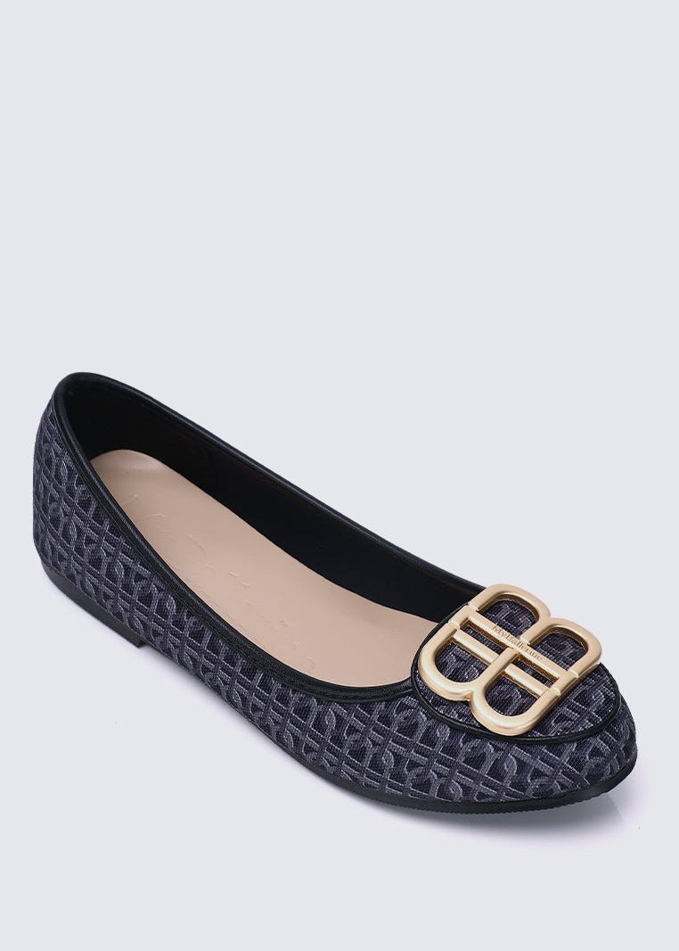 Melanie Comfy Ballerina In BlackShoes - myballerine