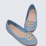 Melanie Comfy Ballerina In BlueShoes - myballerine