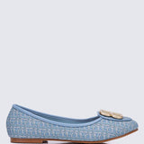 Melanie Comfy Ballerina In BlueShoes - myballerine