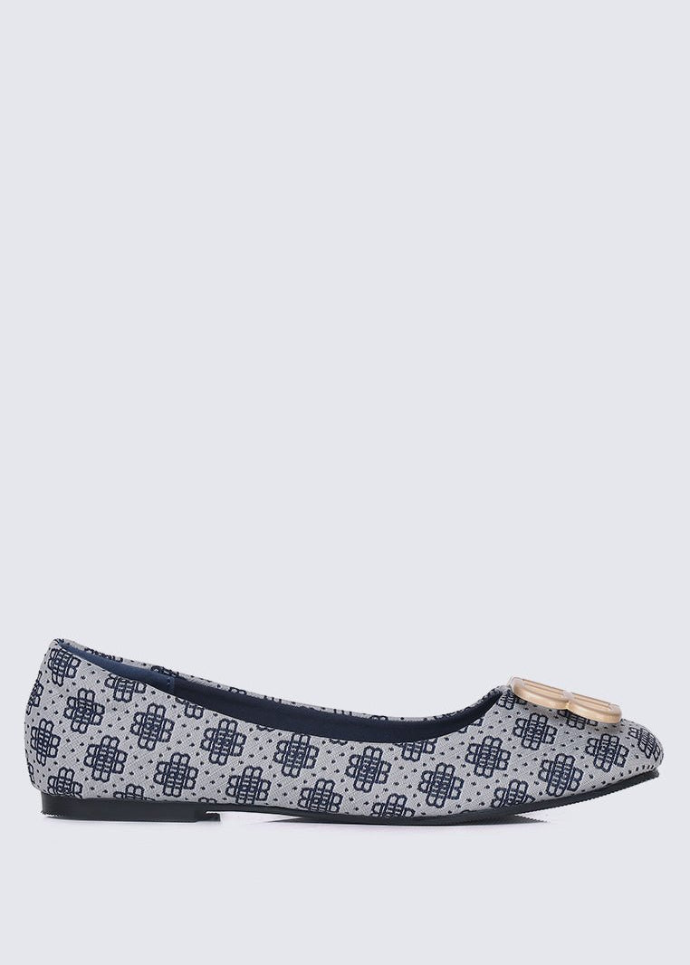 Melati Comfy Ballerina In NavyBallerina - myballerine
