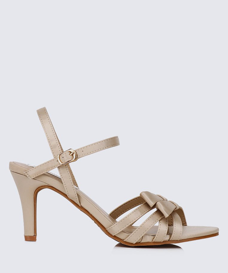 Melissa Comfy Heels In Almond - myballerine