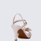 Melissa Comfy Heels In Ivory - myballerine