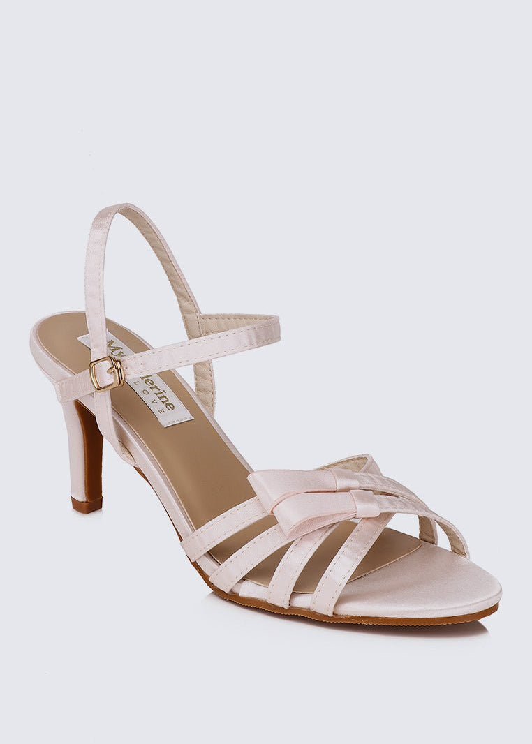 Melissa Comfy Heels In Ivory - myballerine