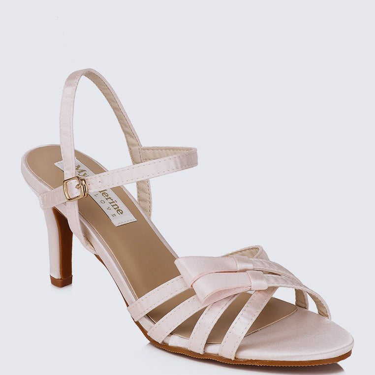 Melissa Comfy Heels In Ivory - myballerine
