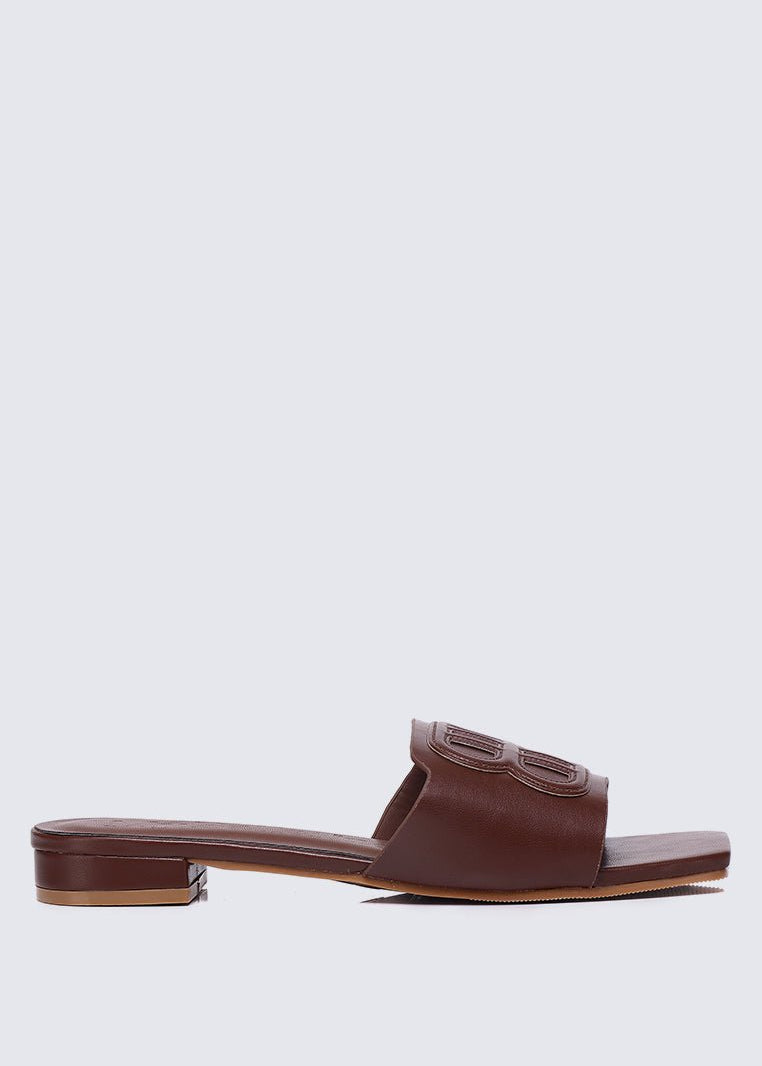 Michelle Comfy Sandals In BrownShoes - myballerine