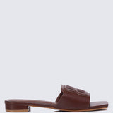 Michelle Comfy Sandals In BrownShoes - myballerine