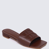 Michelle Comfy Sandals In BrownShoes - myballerine