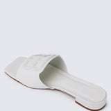 Michelle Comfy Sandals In WhiteShoes - myballerine