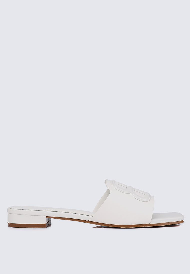 Michelle Comfy Sandals In WhiteShoes - myballerine