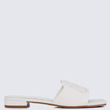 Michelle Comfy Sandals In WhiteShoes - myballerine