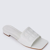 Michelle Comfy Sandals In WhiteShoes - myballerine