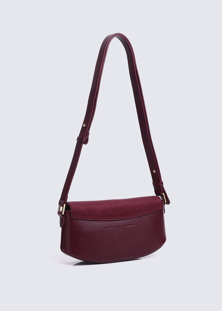 Mimpikita x My Ballerine Nara Shoulder Bag In MaroonBags - myballerine