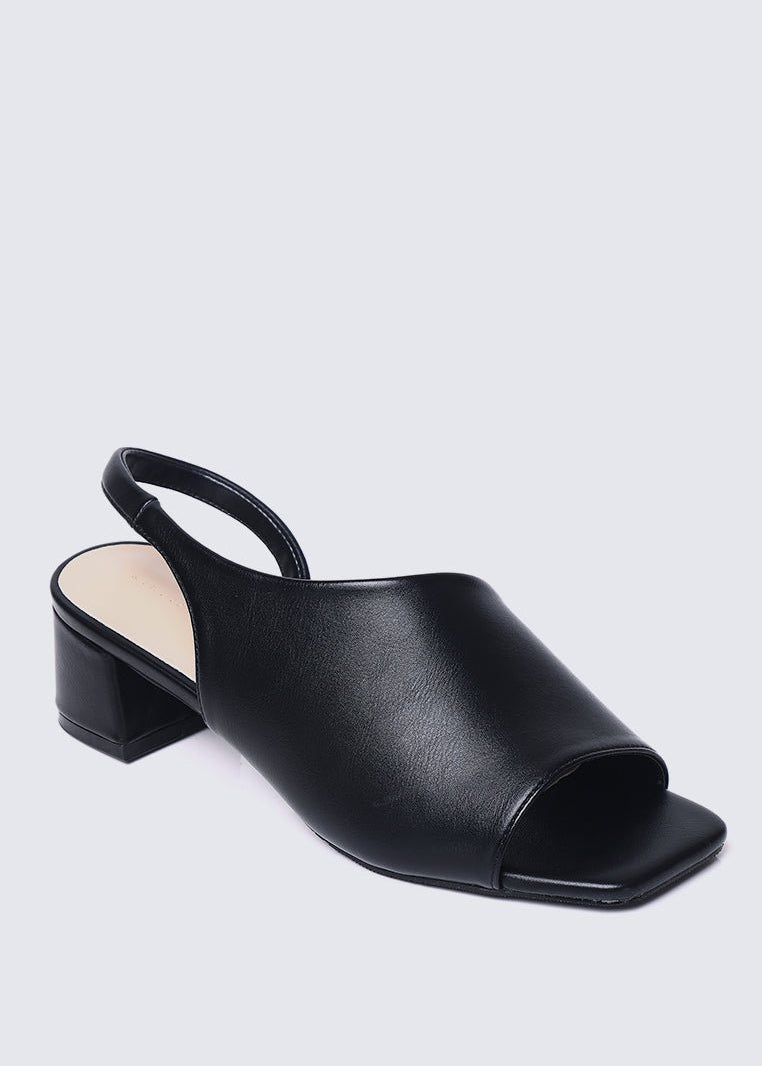 Mimpikita x My Ballerine Urba Comfy Heels In BlackHeels - myballerine