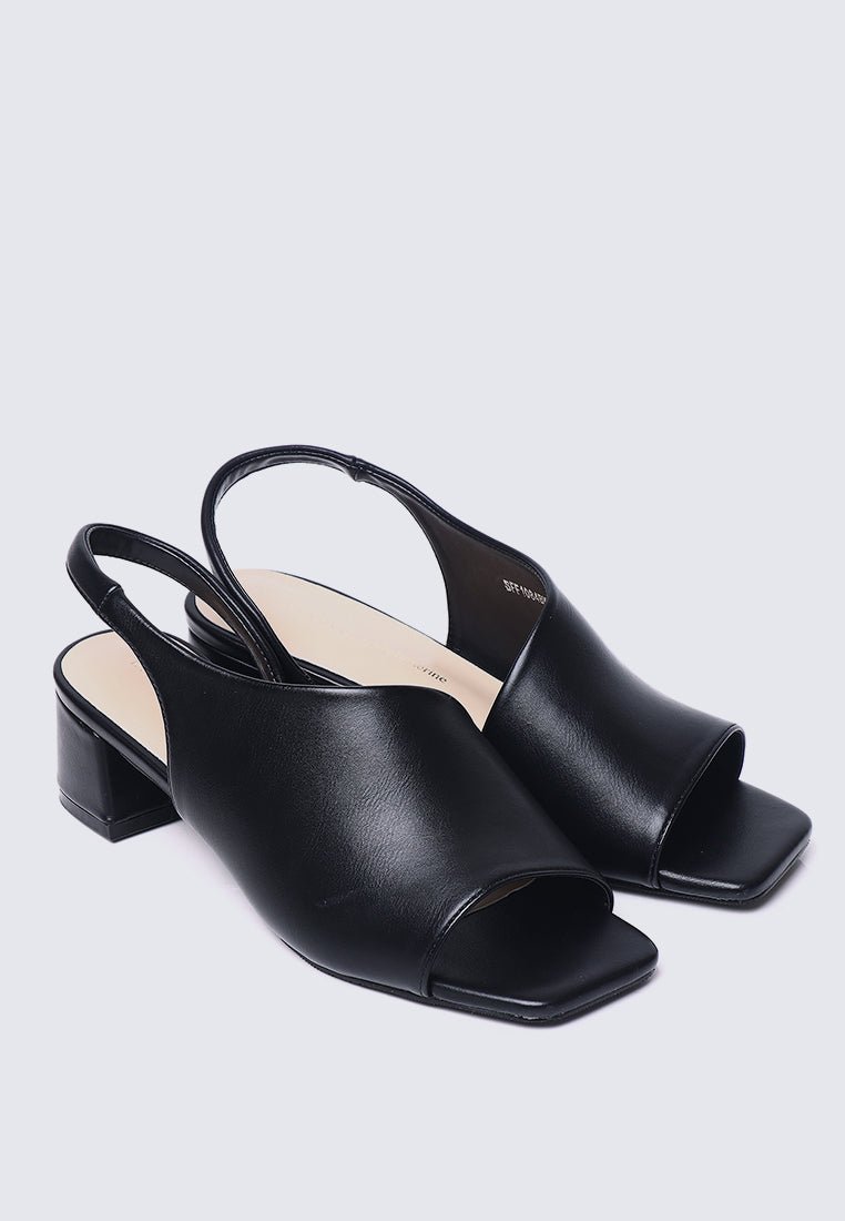 Mimpikita x My Ballerine Urba Comfy Heels In BlackHeels - myballerine