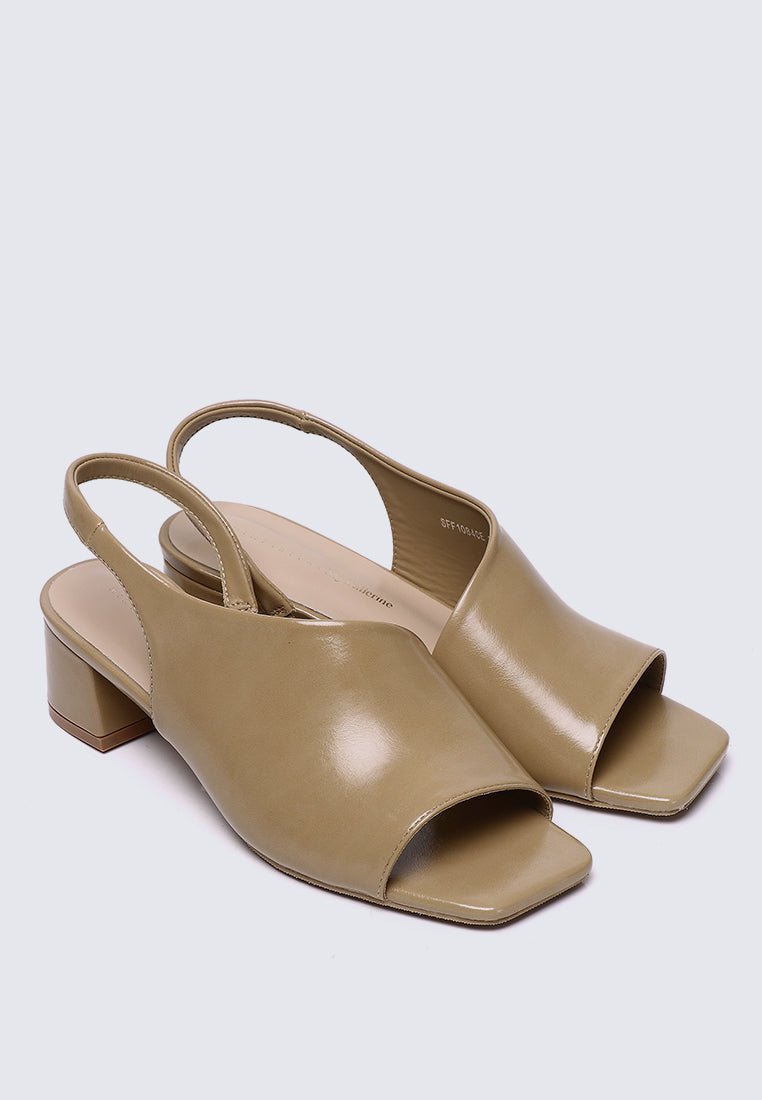 Mimpikita x My Ballerine Urba Comfy Heels In CreamHeels - myballerine