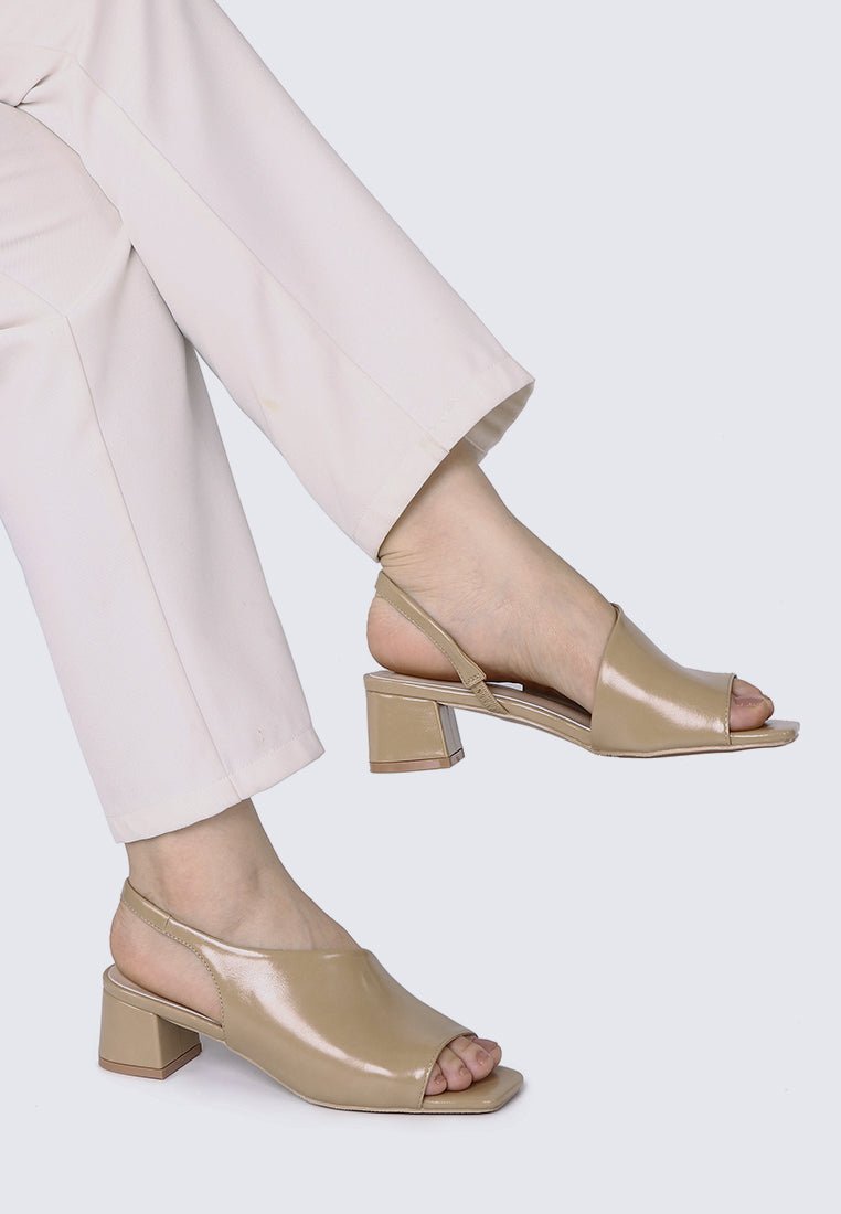 Mimpikita x My Ballerine Urba Comfy Heels In CreamHeels - myballerine