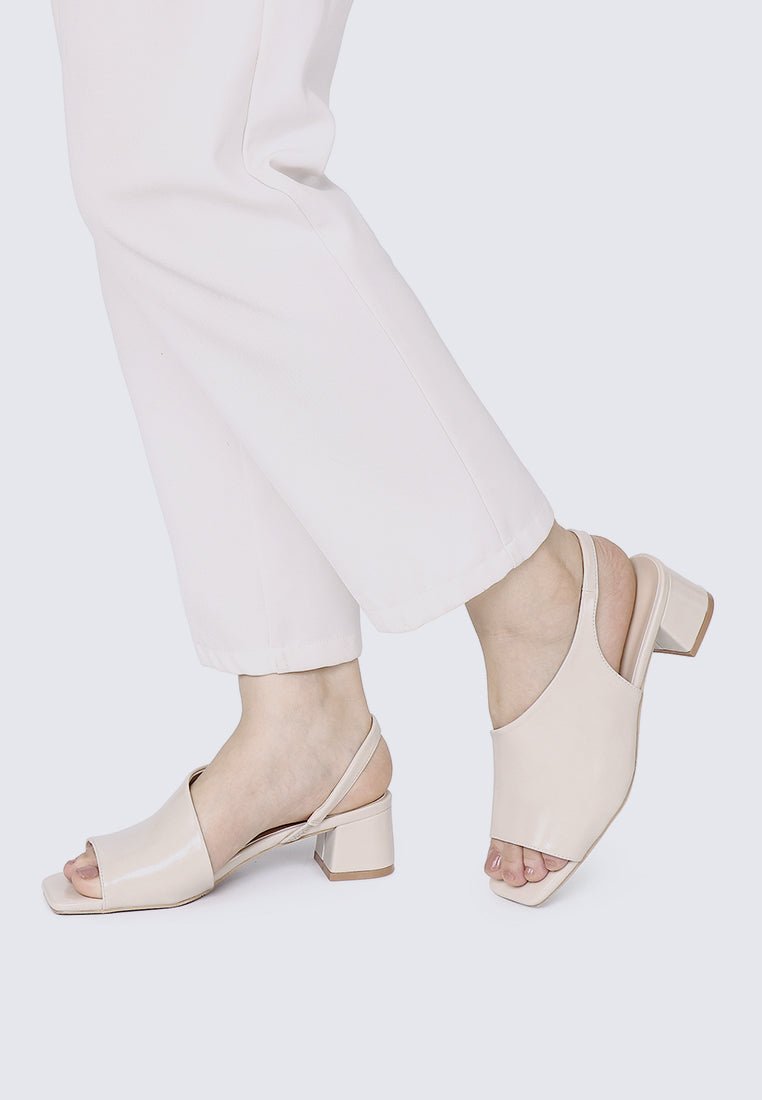 Mimpikita x My Ballerine Urba Comfy Heels In NudeHeels - myballerine