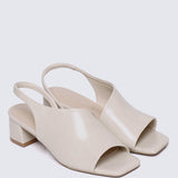 Mimpikita x My Ballerine Urba Comfy Heels In NudeHeels - myballerine