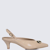 Mimpikita x My Ballerine Verde Comfy Heels In CreamHeels - myballerine