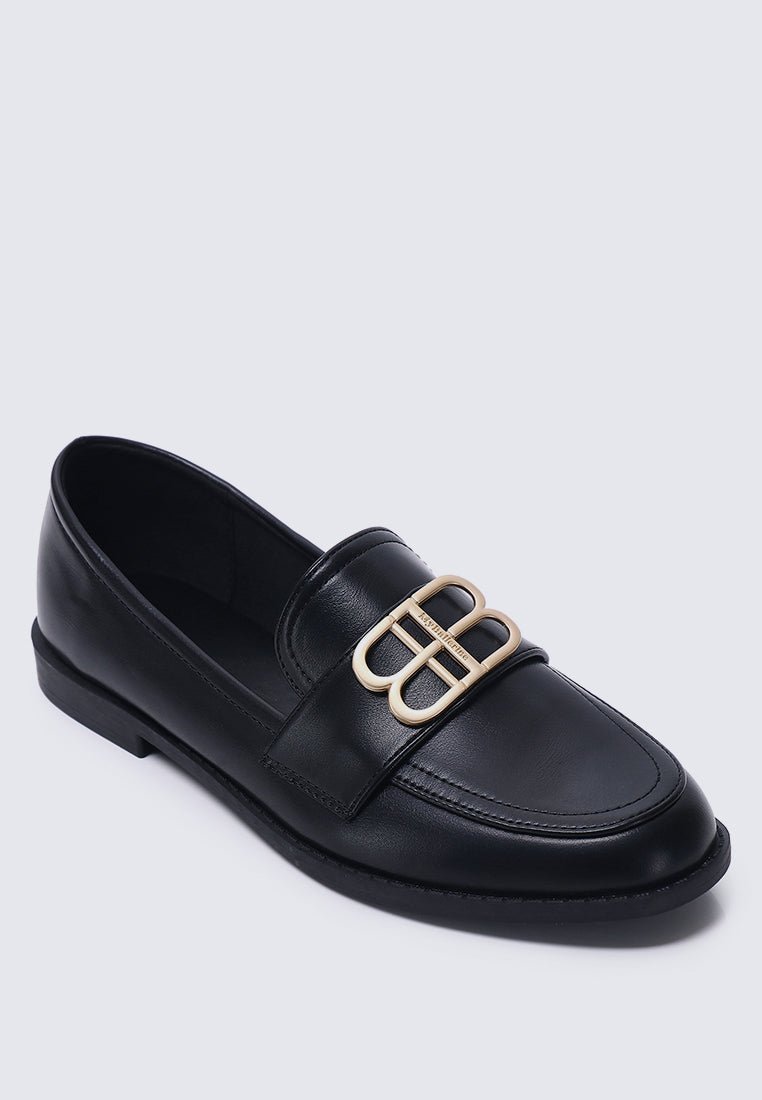 Minetta Comfy Loafers In BlackLoafers - myballerine