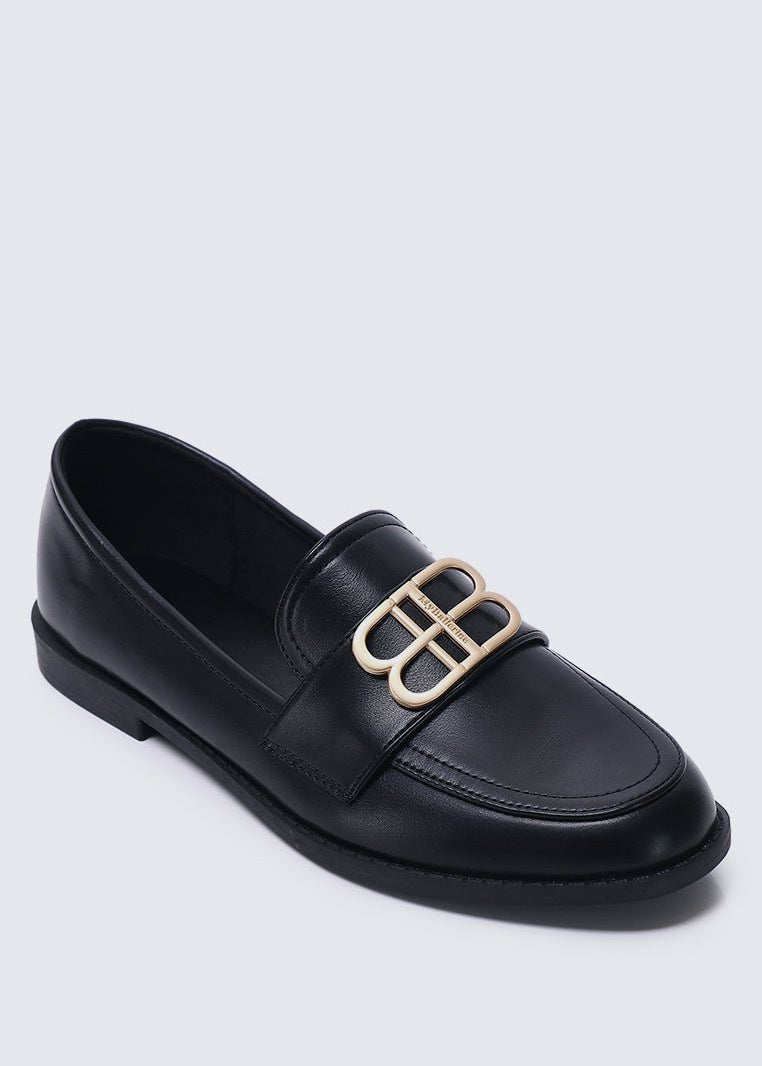 Minetta Comfy Loafers In BlackShoes - myballerine