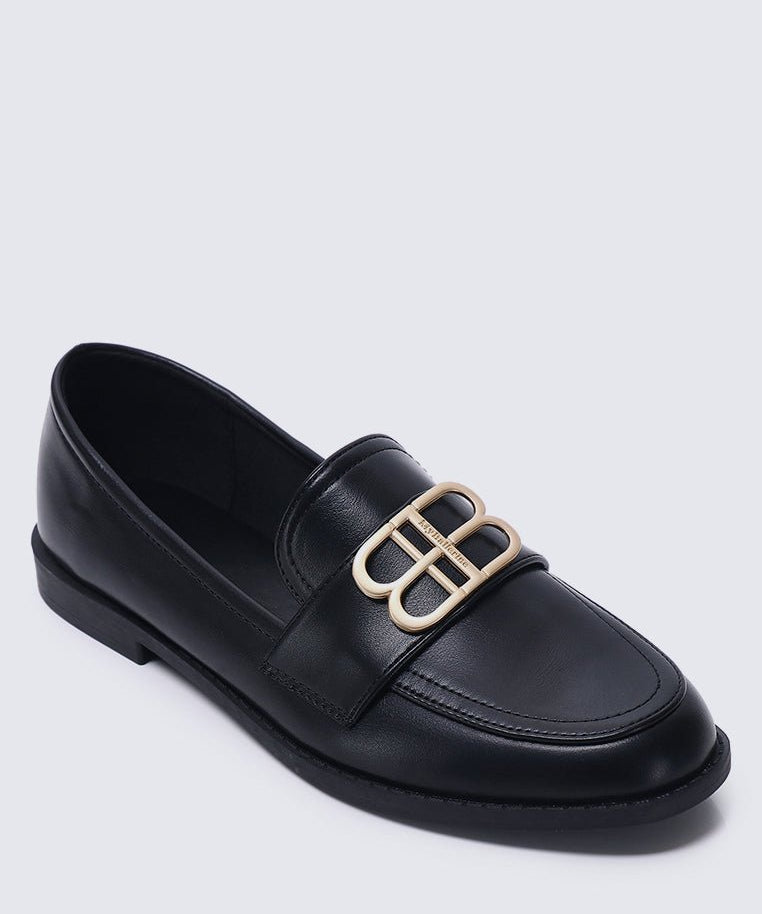 Minetta Comfy Loafers In BlackShoes - myballerine