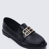 Minetta Comfy Loafers In BlackShoes - myballerine