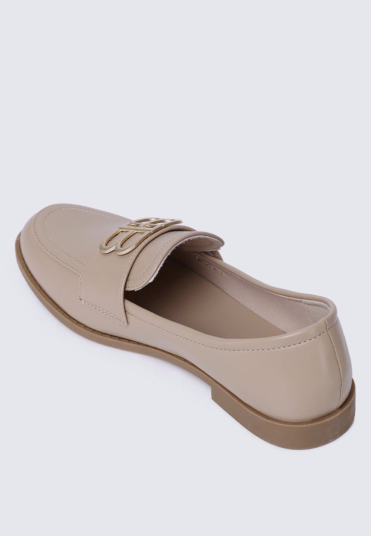 Minetta Comfy Loafers In NudeLoafers - myballerine