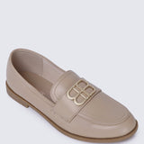 Minetta Comfy Loafers In NudeLoafers - myballerine