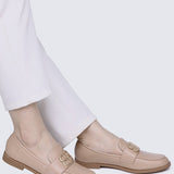 Minetta Comfy Loafers In NudeLoafers - myballerine