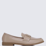 Minetta Comfy Loafers In NudeLoafers - myballerine