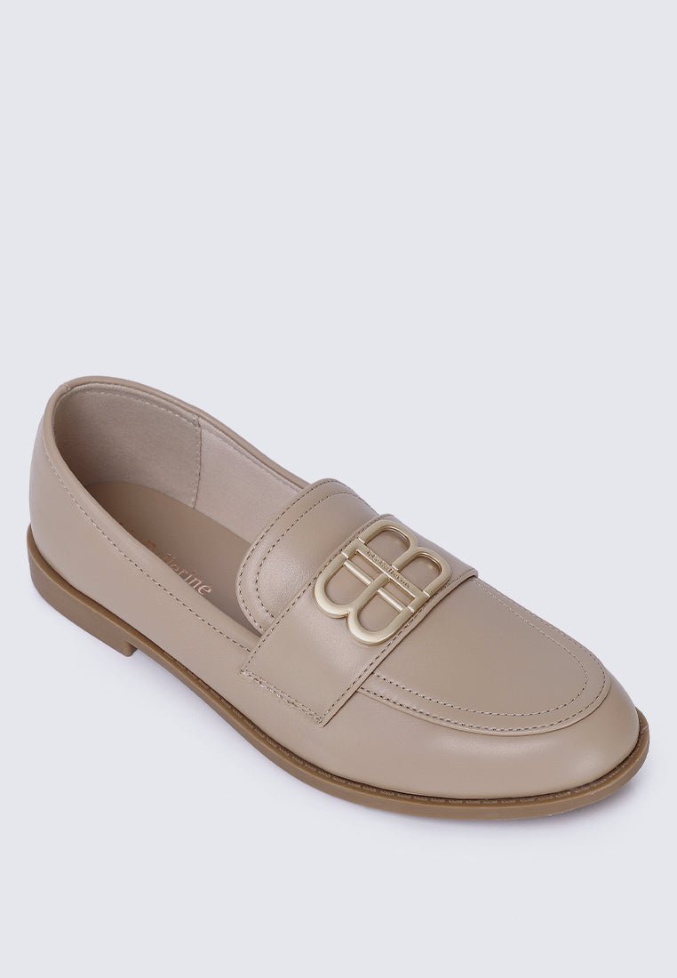 Minetta Comfy Loafers In NudeShoes - myballerine