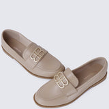 Minetta Comfy Loafers In NudeShoes - myballerine
