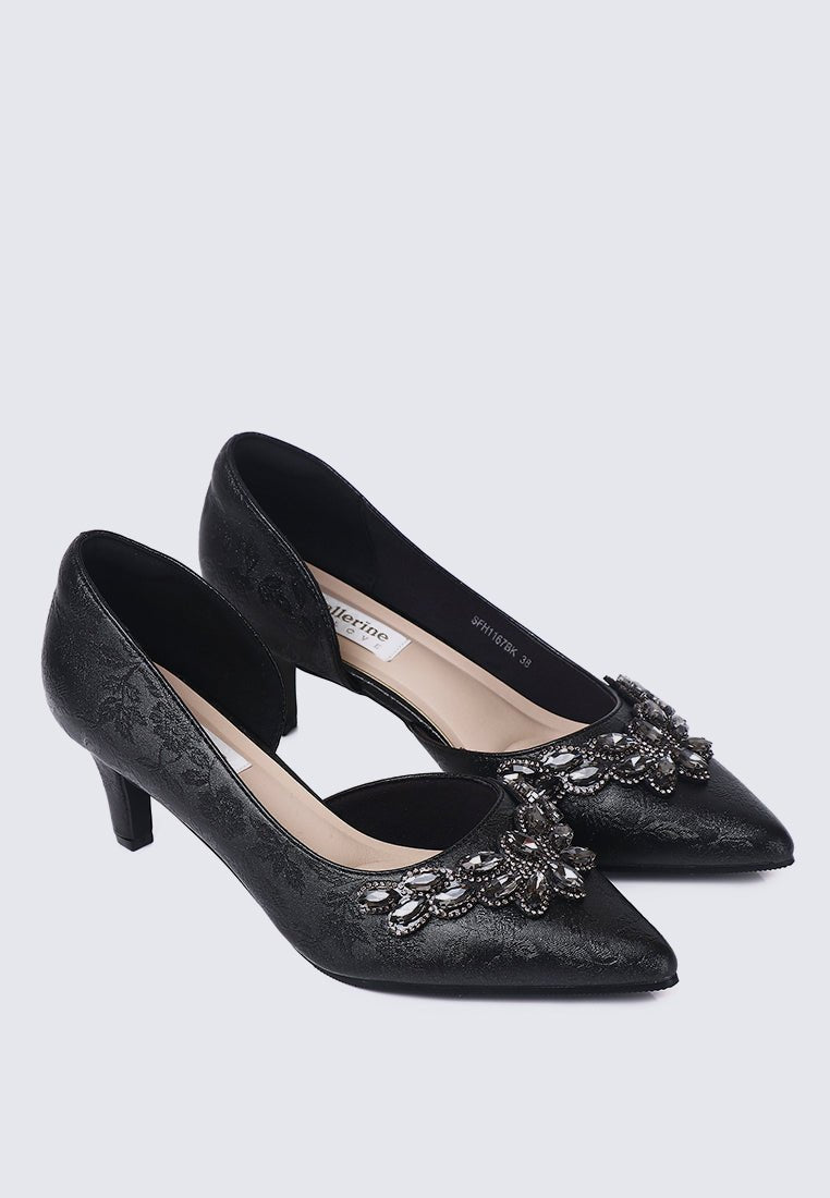 Mirelle Comfy Heels In BlackHeels - myballerine