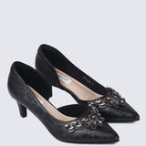 Mirelle Comfy Heels In BlackHeels - myballerine