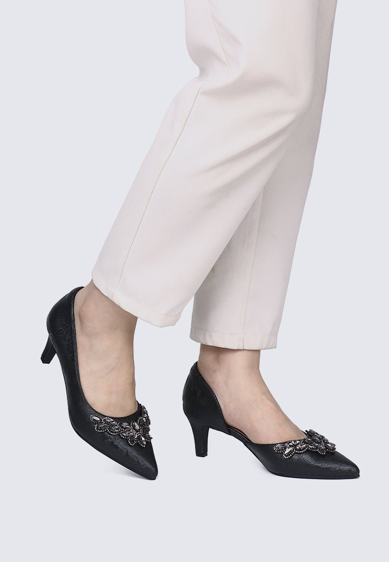 Mirelle Comfy Heels In BlackHeels - myballerine