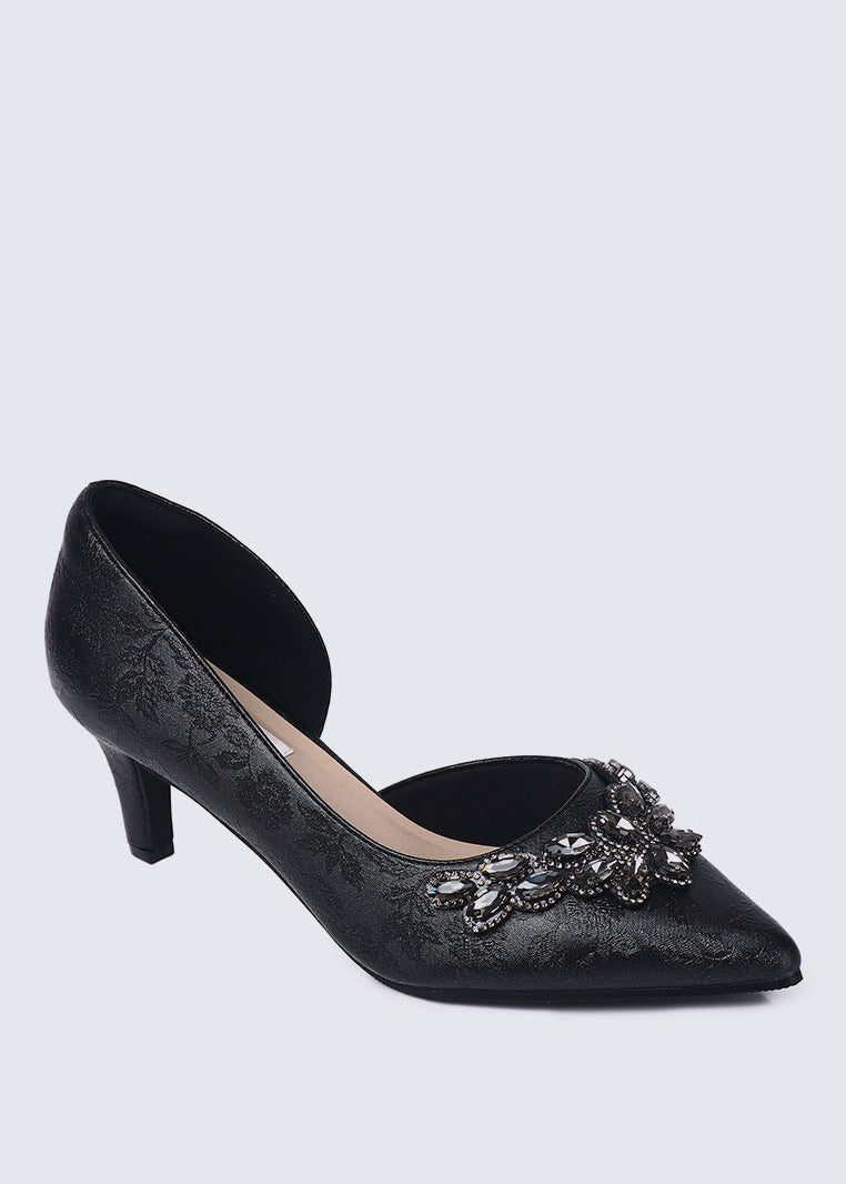 Mirelle Comfy Heels In BlackHeels - myballerine