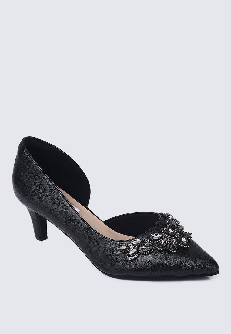 Mirelle Comfy Heels In BlackHeels - myballerine