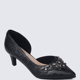 Mirelle Comfy Heels In BlackHeels - myballerine