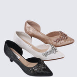 Mirelle Comfy Heels In IvoryHeels - myballerine