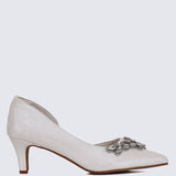 Mirelle Comfy Heels In IvoryHeels - myballerine