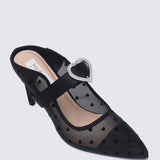 My Beloved Comfy Mules In Black - myballerine