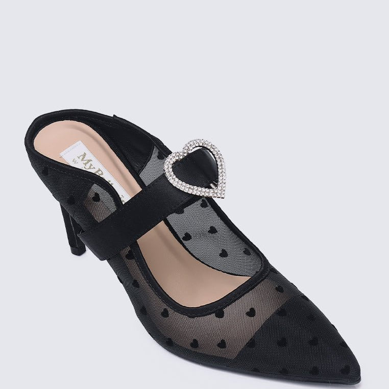 My Beloved Comfy Mules In Black - myballerine