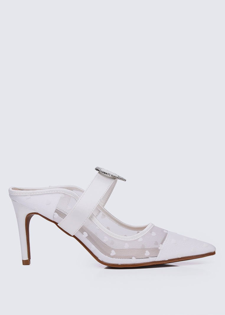 My Beloved Comfy Mules In White - myballerine