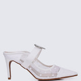 My Beloved Comfy Mules In White - myballerine