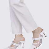My Beloved Comfy Mules In White - myballerine