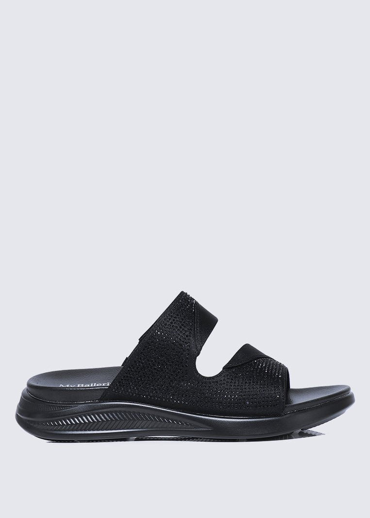 My Soft Steps Comfy Sandals In BlackShoes - myballerine